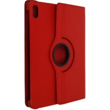 Buğz Ipad 2022 10.9 (10.nesil) Kılıf 360 Tablet Deri Kılıf - Kırmızı