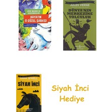 İş Bankası Kültür Yayınları Hayatın O Güzel Şarkısı + Dünyanın Merkezine Yolculuk + Siyah Inci Hediye