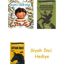 İş Bankası Kültür Yayınları Benimle Oynar Mısın? + Dünyanın Merkezine Yolculuk + Siyah Inci Hediye