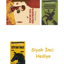 İş Bankası Kültür Yayınları Maruko'nun Yolculuğu + Dünyanın Merkezine Yolculuk + Siyah Inci Hediye