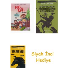 İş Bankası Kültür Yayınları Piri ve Ruti Rüyalar Ülkesi'nde-Macera Başlıyor + Dünyanın Merkezine Yolculuk + Siyah Inci Hediye