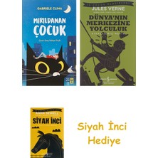 İş Bankası Kültür Yayınları Mırıldanan Çocuk + Dünyanın Merkezine Yolculuk + Siyah Inci Hediye