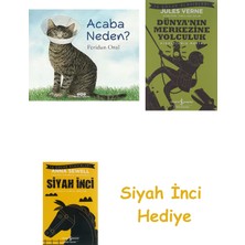 İş Bankası Kültür Yayınları Acaba Neden? + Dünyanın Merkezine Yolculuk + Siyah Inci Hediye
