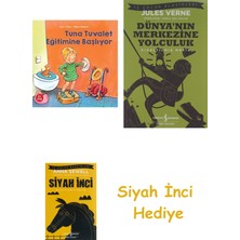 İş Bankası Kültür Yayınları Tuna Tuvalet Eğitimine Başlıyor + Dünyanın Merkezine Yolculuk + Siyah Inci Hediye