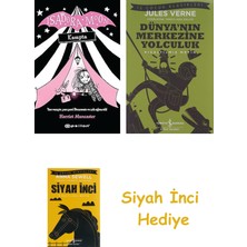 İş Bankası Kültür Yayınları Isadora Moon Kampta + Dünyanın Merkezine Yolculuk + Siyah Inci Hediye