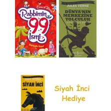 İş Bankası Kültür Yayınları Rabbimin 99 Ismi-Esma'ül Hüsna + Dünyanın Merkezine Yolculuk + Siyah Inci Hediye