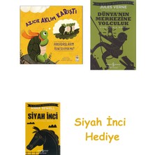 İş Bankası Kültür Yayınları Azıcık Aklım Karıştı Arkadaşlarım Beni Seviyor Mu? + Dünyanın Merkezine Yolculuk + Siyah Inci Hediye