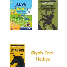 İş Bankası Kültür Yayınları Suya Bak!: Suyun Inografik Öyküsü + Dünyanın Merkezine Yolculuk + Siyah Inci Hediye