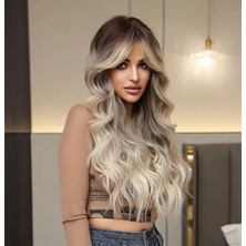 Aura Peruk Gerçek Saç Dokusundaki Yoğunluğu Efsane Olan Ombreli Modelimiz