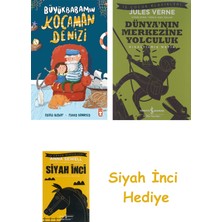 İş Bankası Kültür Yayınları Büyükbabamın Kocaman Denizi + Dünyanın Merkezine Yolculuk + Siyah Inci Hediye