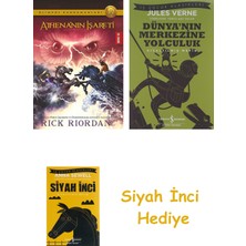 İş Bankası Kültür Yayınları Athenanın Işareti + Dünyanın Merkezine Yolculuk + Siyah Inci Hediye