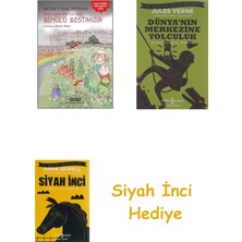 İş Bankası Kültür Yayınları Yavru Gurme Rüya ile Deniz Büyülü Bostanda: Daha Güzel Bir Dünya Için + Dünyanın Merkezine Yolculuk + Siyah Inci Hediye