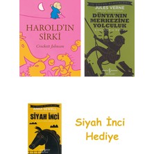 İş Bankası Kültür Yayınları Harold'ın Sirki + Dünyanın Merkezine Yolculuk + Siyah Inci Hediye