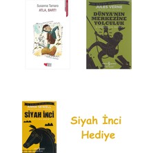 İş Bankası Kültür Yayınları Atla, Bart! + Dünyanın Merkezine Yolculuk + Siyah Inci Hediye