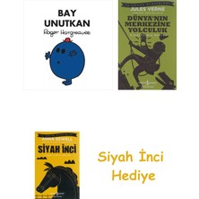 İş Bankası Kültür Yayınları Bay Unutkan + Dünyanın Merkezine Yolculuk + Siyah Inci Hediye