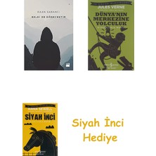 İş Bankası Kültür Yayınları Belki De Dönecektim + Dünyanın Merkezine Yolculuk + Siyah Inci Hediye