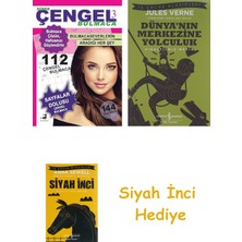 İş Bankası Kültür Yayınları Süper Çengel Bulmaca 3: Bulmaca Severlerin Aradığı Her Şey + Dünyanın Merkezine Yolculuk + Siyah Inci Hediye