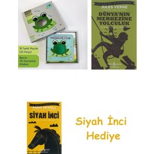 İş Bankası Kültür Yayınları Benim Ilk Kavramlar Kitabım - Yaparsam Olur + Dünyanın Merkezine Yolculuk + Siyah Inci Hediye