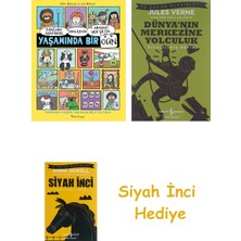 İş Bankası Kültür Yayınları Mağara Adamının Kraliçenin ve Aradaki Her Şeyin Yaşamında Bir Gün + Dünyanın Merkezine Yolculuk + Siyah Inci Hediye