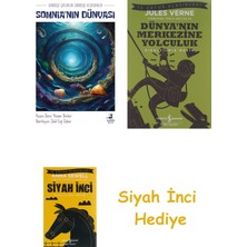 İş Bankası Kültür Yayınları Somnia’nın Dünyası: Sıradışı Çocuklar Sıradışı Gezegenler + Dünyanın Merkezine Yolculuk + Siyah Inci Hediye