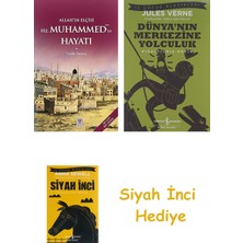 İş Bankası Kültür Yayınları Allah'ın Elçisi Hazreti Muhammed'in (S.a.v) Hayatı - 2 Cilt Bir Arada + Dünyanın Merkezine Yolculuk + Siyah Inci Hediye