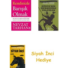 İş Bankası Kültür Yayınları Kendinizle Barışık Olmak - Duyguların Eğitimi: Kendinizle ve Çevrenizle Uyum Içinde Yaşamak + Dünyanın Merkezine Yolculuk + Siyah Inci Hediye