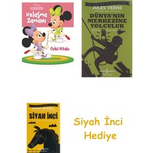 İş Bankası Kültür Yayınları Uzlaşma Zamanı - Disney Ben Büyürken: Öykü Kitabı + Dünyanın Merkezine Yolculuk + Siyah Inci Hediye