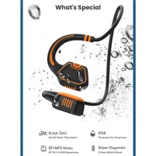 Marsilyan As9 Suya Dayanıklı Bluetooth Kulaklık - Siyah