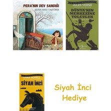 İş Bankası Kültür Yayınları Pera’nın Dev Sandığı + Dünyanın Merkezine Yolculuk + Siyah Inci Hediye