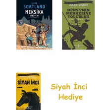 İş Bankası Kültür Yayınları Meksika Serüveni: Sanat Dedektifleri 13 + Dünyanın Merkezine Yolculuk + Siyah Inci Hediye