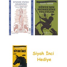 İş Bankası Kültür Yayınları Efsane Dolu Anadolu: Türkiye'ni Yedi Bölgesinden Efsaneler: Türkiye'ni Yedi Bölgesinden Efsaneler + Dünyanın Merkezine Yolculuk + Siyah Inci Hediye