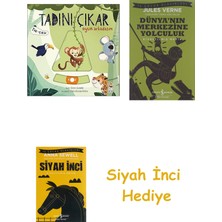 İş Bankası Kültür Yayınları Tadını Çıkar - Oyun Arkadaşım + Dünyanın Merkezine Yolculuk + Siyah Inci Hediye