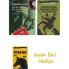 İş Bankası Kültür Yayınları Sen Bana Bakma, Ben Senin Baktığın Yönde Olurum - Ciltli: Kendi Sesinden Şiirler + Dünyanın Merkezine Yolculuk + Siyah Inci Hediye