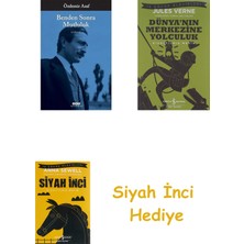 İş Bankası Kültür Yayınları Benden Sonra Mutluluk + Dünyanın Merkezine Yolculuk + Siyah Inci Hediye