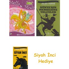 İş Bankası Kültür Yayınları Wınx Stella Ile Moda Keşfet + Dünyanın Merkezine Yolculuk + Siyah Inci Hediye