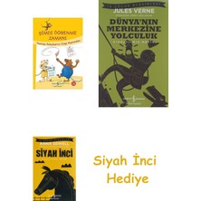 İş Bankası Kültür Yayınları Şimdi Öğrenme Zamanı - Yazmayı Kolaylaştırıcı Çizgi Alıştırmaları + Dünyanın Merkezine Yolculuk + Siyah Inci Hediye