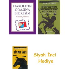 İş Bankası Kültür Yayınları Harold'ın Odasına Bir Resim + Dünyanın Merkezine Yolculuk + Siyah Inci Hediye