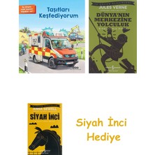 İş Bankası Kültür Yayınları Taşıtları Keşfediyorum + Dünyanın Merkezine Yolculuk + Siyah Inci Hediye