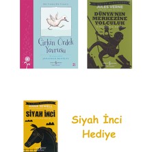 İş Bankası Kültür Yayınları Çirkin Ördek Yavrusu - Bir Varmış Bir Yokmuş + Dünyanın Merkezine Yolculuk + Siyah Inci Hediye