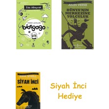 İş Bankası Kültür Yayınları Bidigago - Fikrin Ustaları + Dünyanın Merkezine Yolculuk + Siyah Inci Hediye