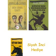 İş Bankası Kültür Yayınları Bolbadim Günlükleri 2 - Batık Şehrin Işareti + Dünyanın Merkezine Yolculuk + Siyah Inci Hediye