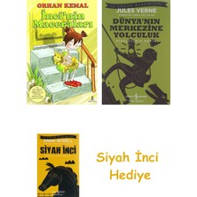 İş Bankası Kültür Yayınları Inci’nin Maceraları + Dünyanın Merkezine Yolculuk + Siyah Inci Hediye