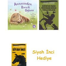 İş Bankası Kültür Yayınları Annesinden Biricik Oğluna + Dünyanın Merkezine Yolculuk + Siyah Inci Hediye