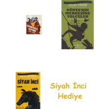 İş Bankası Kültür Yayınları Oyuncaklı Alfabe + Dünyanın Merkezine Yolculuk + Siyah Inci Hediye