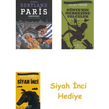 İş Bankası Kültür Yayınları Paris Serüveni: Sanat Dedektifleri 8 + Dünyanın Merkezine Yolculuk + Siyah Inci Hediye