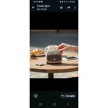 Creatif La Femme Kahverengi Kağıt Ip Yıldız Aksesuarlı Cüzdan