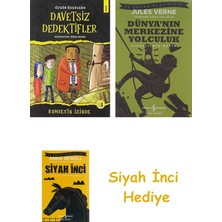 İş Bankası Kültür Yayınları Ramses'in Izinde - Davetsiz Dedektifler 1 + Dünyanın Merkezine Yolculuk + Siyah Inci Hediye