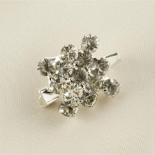 Ayena Moda Kare Figürlü Taşlı Broş