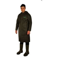 Tuba Toptaş Polly Rain Pardesü Pvc Yağmurluk Xxl Beden