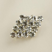 Ayena Moda Zikzak Taşlı Broş